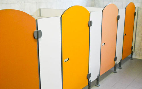 Steel washroom cubicle - GK 1-T - GES GROUP - toilet / kindergarten