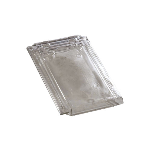 Interlocking roof tile - ALPHA 10 - EDILIANS - glass / small / transparent