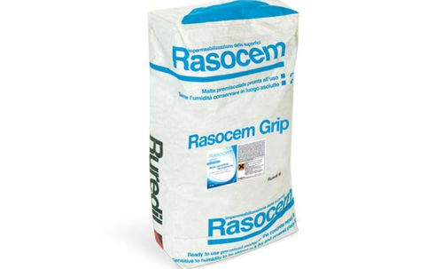 Repair mortar - RASOCEM GRIP - RUREDIL - leak-proofing / protective / for concrete