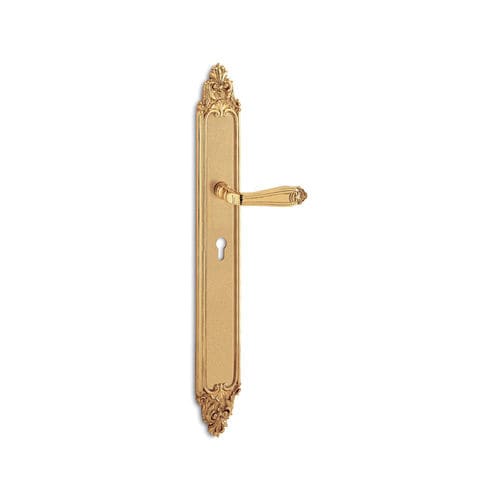 Door handle - MONTPELLIER - SALICE PAOLO - brass / Chippendale / home