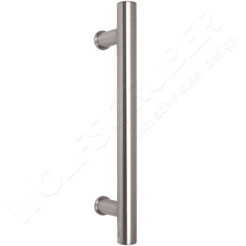 Door pull handle - 6708 series - WOLFSGRUBER - stainless steel / contemporary / on rose