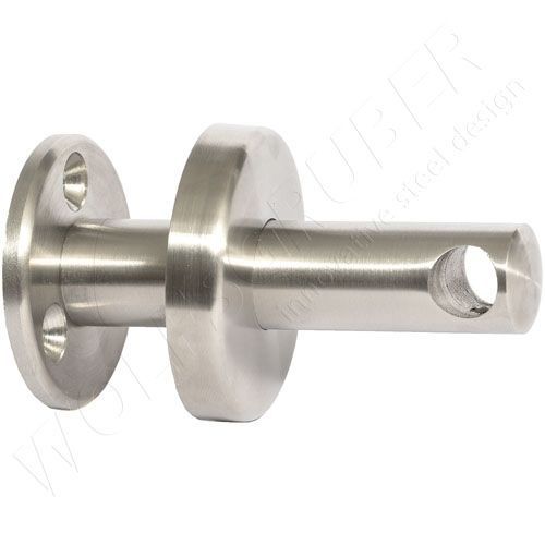 Brushed stainless steel fastening system - 69590 - WOLFSGRUBER - for curtain / interior