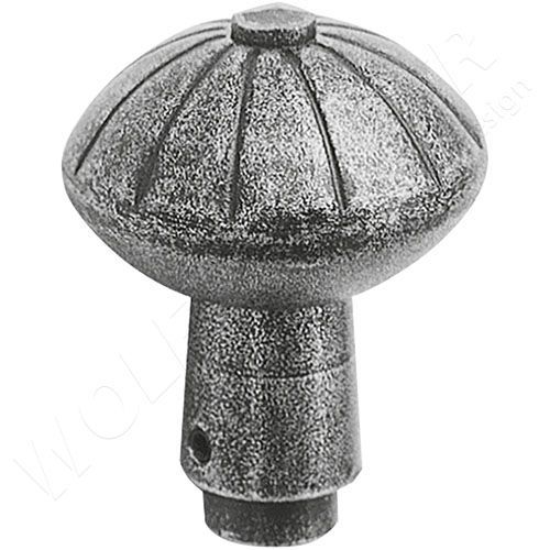 Contemporary door knob - Pomolo - WOLFSGRUBER - zinc-plated steel