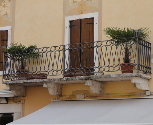 Balcony with bars - WOLFSGRUBER - wrought iron