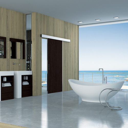 Door sliding system - ECLETTICA - TERNO SCORREVOLI - wooden door