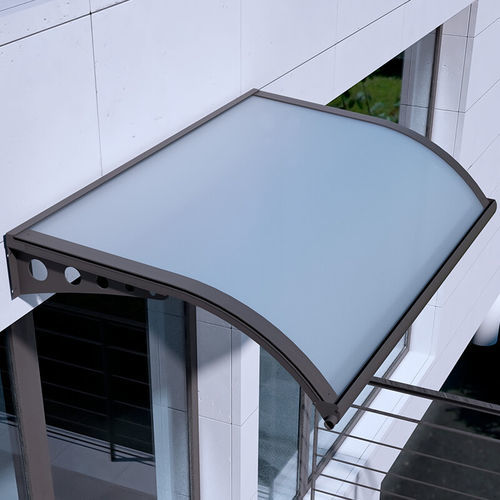 Door canopy - FORATA - MIONI - for window / aluminum / steel