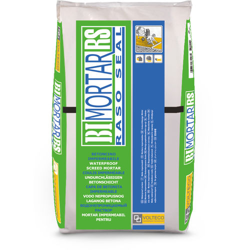 Leveling mortar - BI MORTAR RASO SEAL - VOLTECO - leak-proofing / for concrete / for masonry