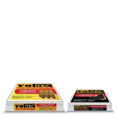 Rubber expansion joint - VOL-TEC - VOLTECO - for expansion joints / for building / for seismic zones
