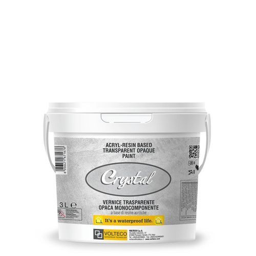 Protective paint - CRYSTAL - VOLTECO - finish / indoor / outdoor