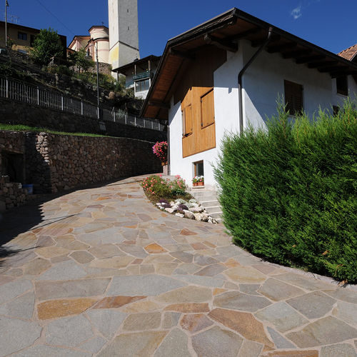 Porphyry paver - CONSORZIO CAVATORI PRODUTTORI PORFIDO SOC. COOP. - indoor / outdoor / patio