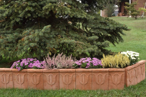 Garden edge - TULIPANO - FORNACE BALLATORE GIUSEPPE - terracotta / linear