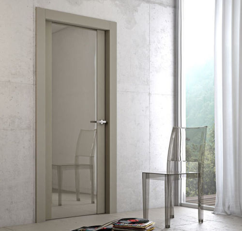 Interior door - Gaia 10 Shiny - PAIL SERRAMENTI - wooden / swing / contemporary