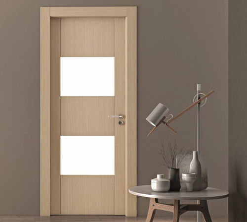 Interior door - Gaia 9V Tecnorovere Bianco - PAIL SERRAMENTI - wooden / swing / contemporary