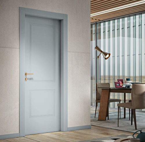 Interior door - Globo Madrid - PAIL SERRAMENTI - wooden / swing / contemporary