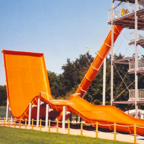 Upright slide - INVERTER - TECNOPISCINE INTERNATIONAL - for water park / rafting