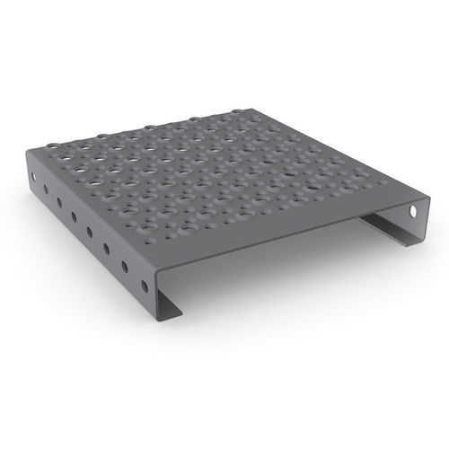 Steel step covering - FORMSTEP O4 - MEISER - aluminum / stainless steel / hot-dip galvanised steel