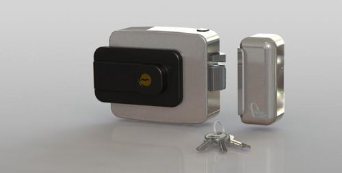 Electronic lock - OLTRE - ANTIPANIC - for entry door / 1 point