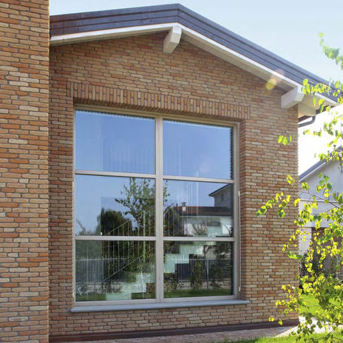Wooden window - C80 - CIPRIANI SERRAMENTI - fixed / triple-glazed / thermal break