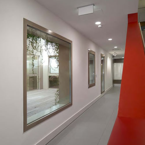 Aluminum window - FLAT LINE - CIPRIANI SERRAMENTI - casement / tilting / fixed