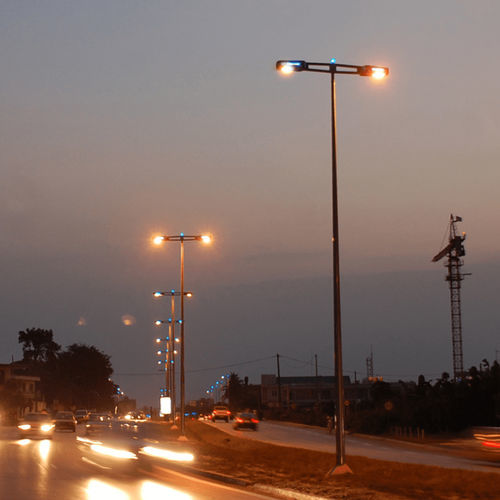 Urban lamp post - OPUS - GROUPE RAGNI - contemporary / aluminum / glass