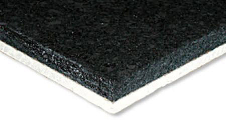 Two-component insulation board with elastomer insulation - GESS FON® - ISOSYSTEM - plaster coated / for wall / for false ceiling