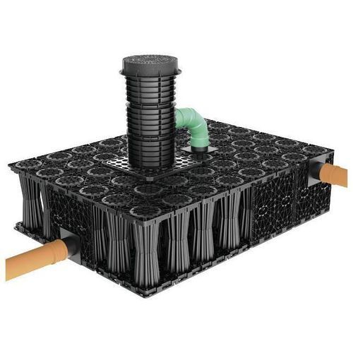 Basin stormwater management module - STORMBRIXX&reg; POWERBRIXX 600 - ACO - for roads / in-ground / infiltration