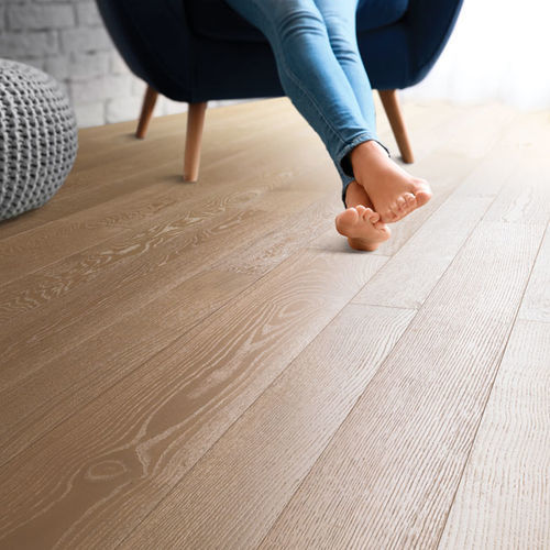 Engineered parquet floor - Duna - BERTI PAVIMENTI LEGNO - light oak / herringbone / brushed