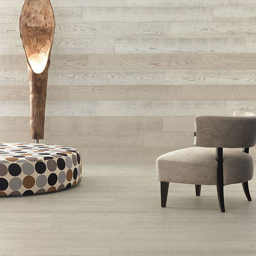 Engineered parquet floor - Scratch Bianco Light - BERTI PAVIMENTI LEGNO - oak / brushed / floating