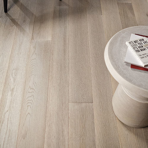 Engineered parquet floor - Bkleach - BERTI PAVIMENTI LEGNO - oak / bleached oak / brushed