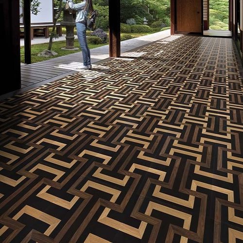 Engineered parquet floor - Kamakura - BERTI PAVIMENTI LEGNO - oak / teak / wenge