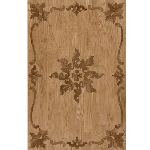 Solid wood floor medallion - Recanati - BERTI PAVIMENTI LEGNO