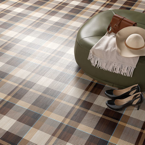 Suitable for walls flooring - TARTAN WOOD BROWN - BERTI PAVIMENTI LEGNO - wooden / indoor / commercial
