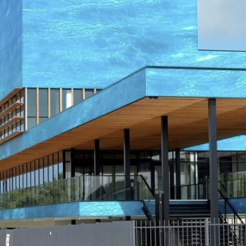 Steel facade - MURALYS® - ARCELORMITTAL Long