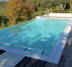 Swimming pool liquid waterproofing - POOL FINITURA - NORD RESINE - polymer / flexible / UV-resistant