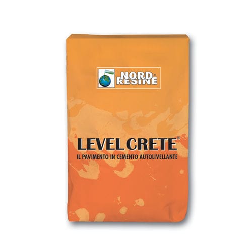 Self-leveling mortar - LEVEL CRETE - NORD RESINE - for concrete / for flooring screed / cement