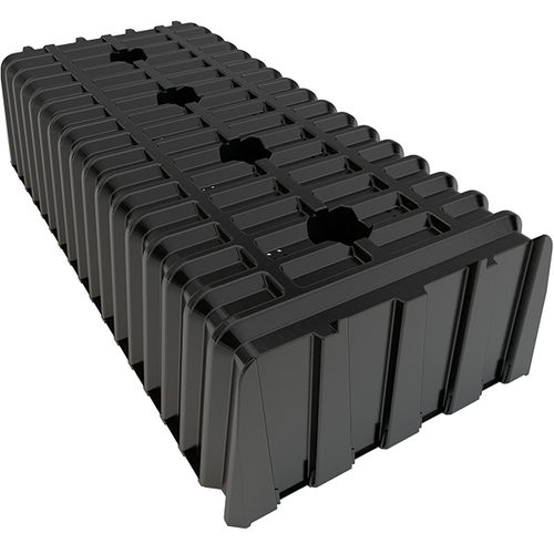 Modular formwork - AIRPLAST - GEOPLAST - lightweight / polypropylene / polystyrene