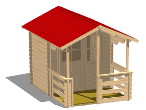 Wooden garden cabin - 130291 - LEGNOLANDIA - traditional