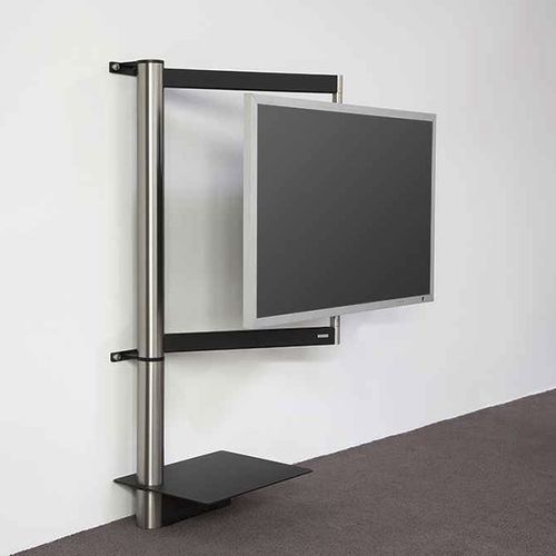 Contemporary TV wall bracket - SOLUTION - wissmann raumobjekte - swivel ...