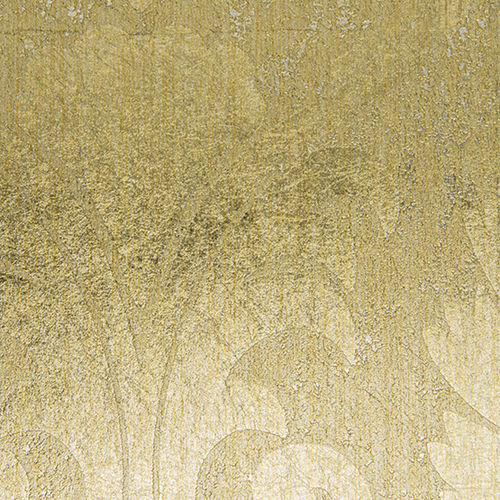 Contemporary wallpaper - DAMASK - Misha wallcoverings - patterned / metallic look / gold-colored