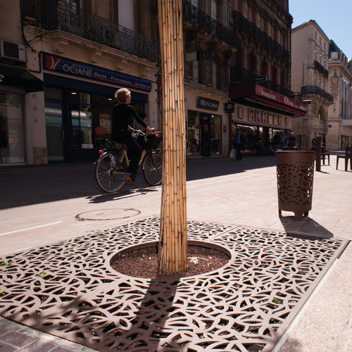 Rectangular tree grate - OBRA - METALCO - round / square / stainless steel