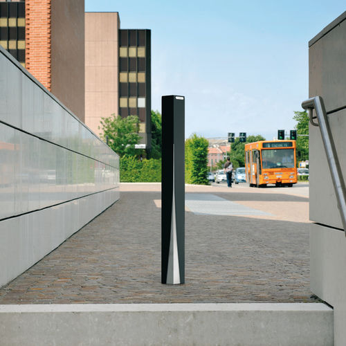 Security bollard - EXPLOSION - METALCO - stainless steel / powder-coated steel / COR-TEN® steel