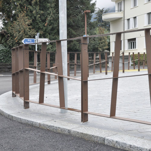 Protective barrier - ROUTE - METALCO - fixed / steel / street