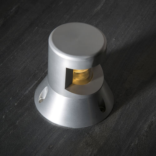 Public space bollard light - ROADY - LumTeam - contemporary / anodized aluminum / LED