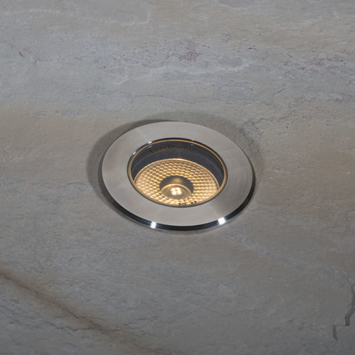 Recessed floor light fixture - NAOS - LumTeam - LED / round / IP68
