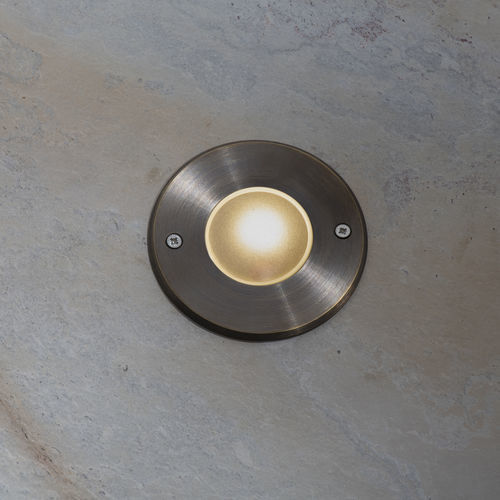 Recessed floor light fixture - VEGA MINI - LumTeam - LED / round / square