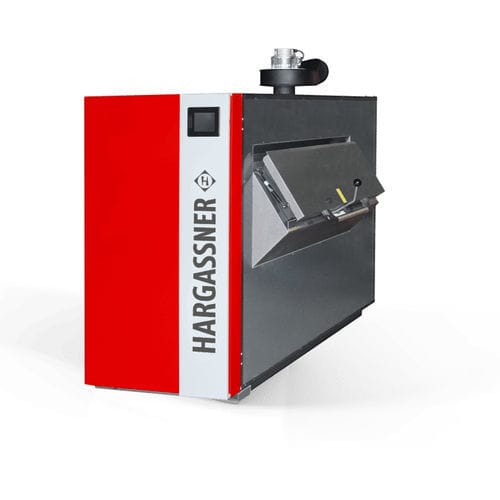 Wood boiler MV HARGASSNER for heating only / residential / indoor