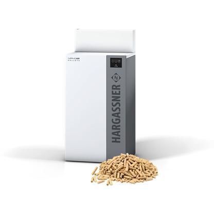 Pellet boiler - NANO-PK 6-15 KW - HARGASSNER - for heating only / commercial / residential