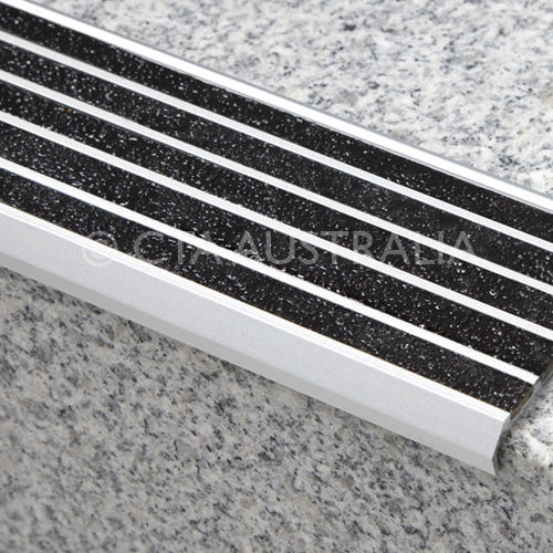 Aluminum stair nosing - PROSTEP HILIGHT - CTA Australia - non-slip