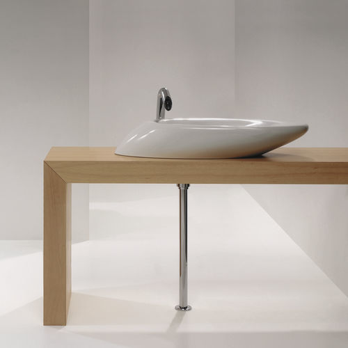 Countertop washbasin - TOLAV90 - GSG Ceramic Design - ceramic / high-gloss / matte finish