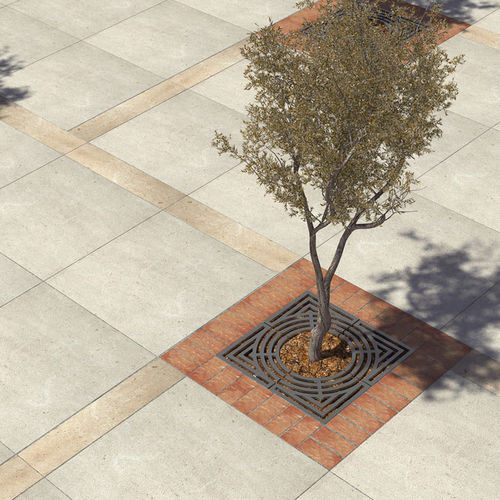 Square tree grate - LAB.SP.002 - LAB23 - galvanised steel